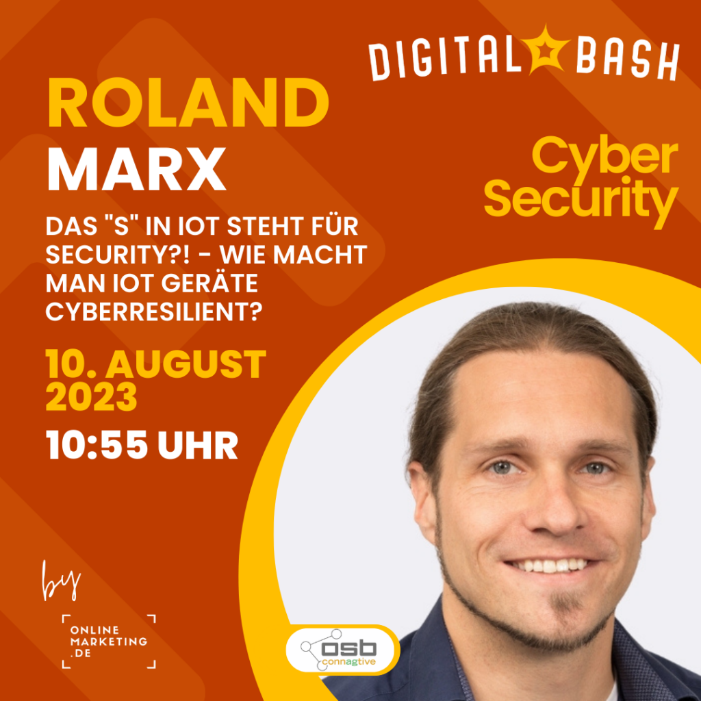 Digital Bash - ein großer Web-Event im August - u.a. zum Themenkomplex Cybersicherheit